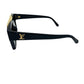 LOUIS VUITTON Z1502E Sunglasses 1.1 Evidence S00 sunglasses Plastic Black Used