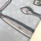 LOUIS VUITTON M70807 モノグラムコンフィデンシャル 小物 タグ有 ストール シルク レディース ブルー ライトブルー系