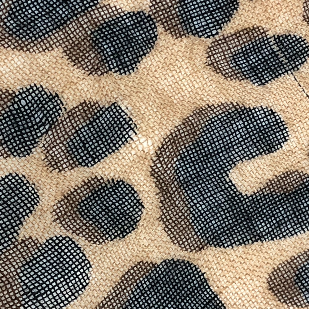 LOUIS VUITTON M79566 エトール・レオパード ファッション小物 大判 ストール カシミヤ レディース ブラウン