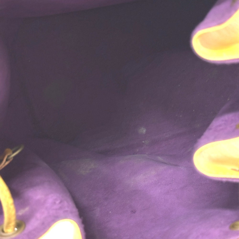 Louis Vuitton M44009 Epi Noe Bag Drawstring Bahu Tote Bag Tangan Bahu Beg Epi Kulit Wanita Tassili Kuning