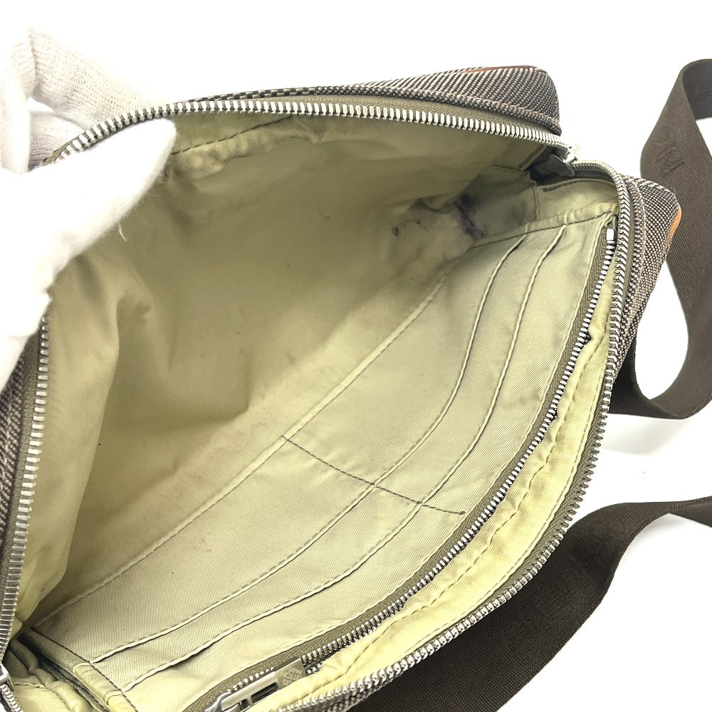 LOUIS VUITTON M93619 Acrobate Body Bag Waist Bag Damier Geant Canvas Men's Khaki Green