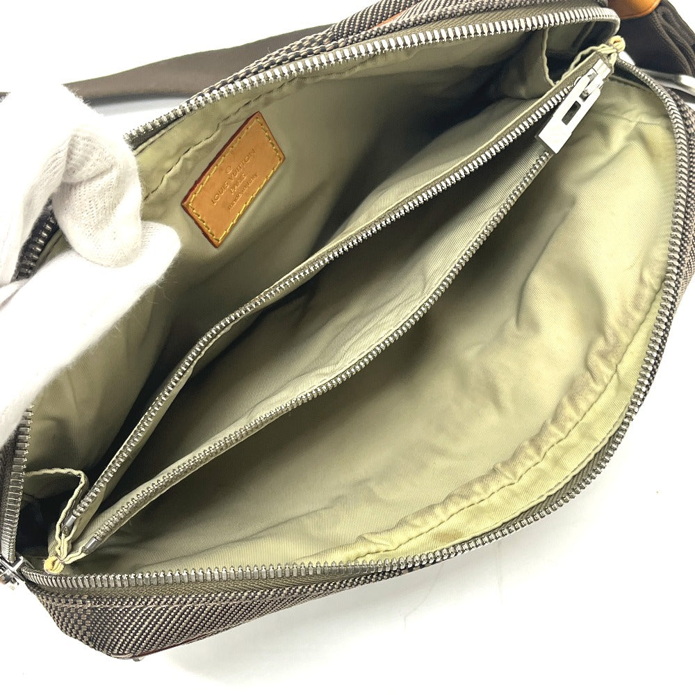 LOUIS VUITTON M93619 Acrobate Body Bag Waist Bag Damier Geant Canvas Men's Khaki Green