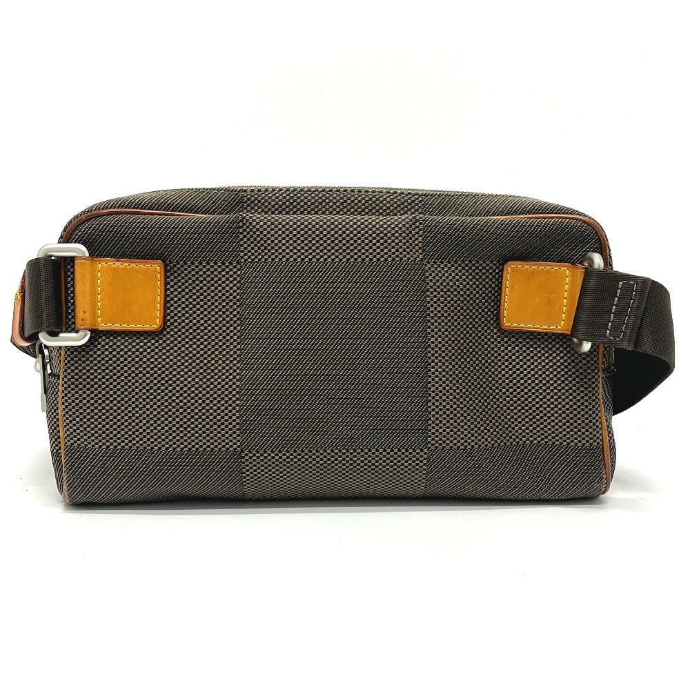 LOUIS VUITTON M93619 Acrobate Body Bag Waist Bag Damier Geant Canvas Men's Khaki Green