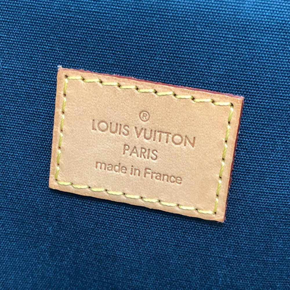 LOUIS VUITTON M93673 Bellevue GM Tote Bag Bag Bag Tote Bag Monogram Vernis Ladies Blue Nuit Green