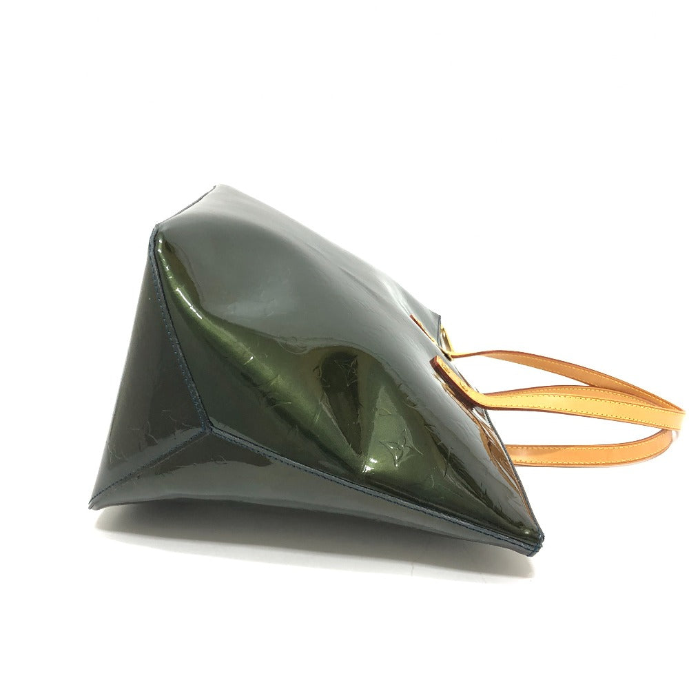 LOUIS VUITTON M93673 Bellevue GM Tote Bag Bag Bag Tote Bag Monogram Vernis Ladies Blue Nuit Green