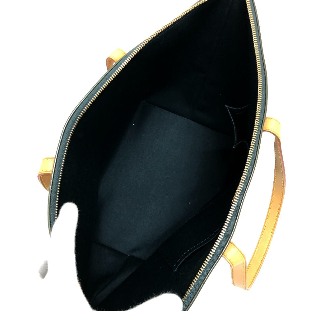 LOUIS VUITTON M93673 Bellevue GM Tote Bag Bag Bag Tote Bag Monogram Vernis Ladies Blue Nuit Green