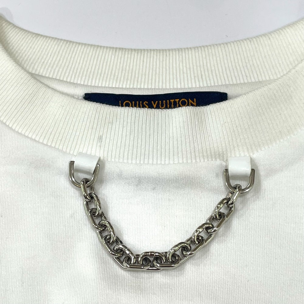 LOUIS VUITTON 1A9LPK フライト・モード LVグローブ チェーン 半袖Ｔシャツ コットン レディース - brandshop-reference