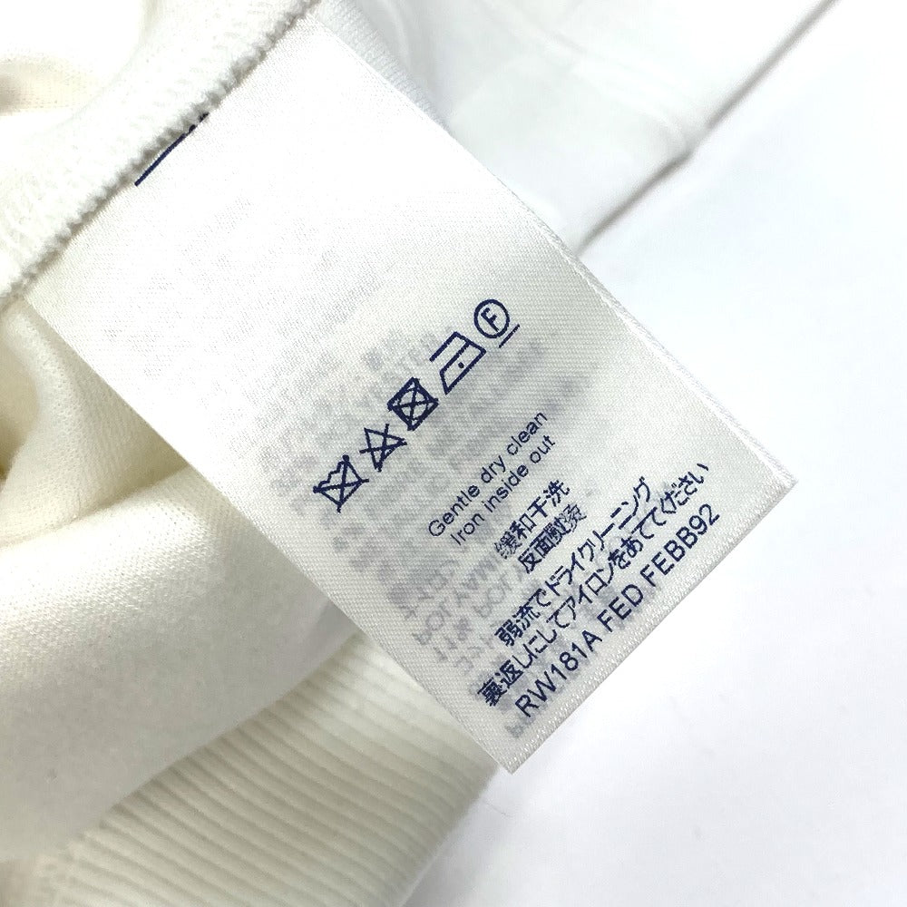 LOUIS VUITTON Sequined Jersey Pullover with Kansai Yamamoto Kabuki Design and Seven Lucky Gods Design, Cotton, White, Women's