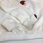 LOUIS VUITTON Sequined Jersey Pullover with Kansai Yamamoto Kabuki Design and Seven Lucky Gods Design, Cotton, White, Women's