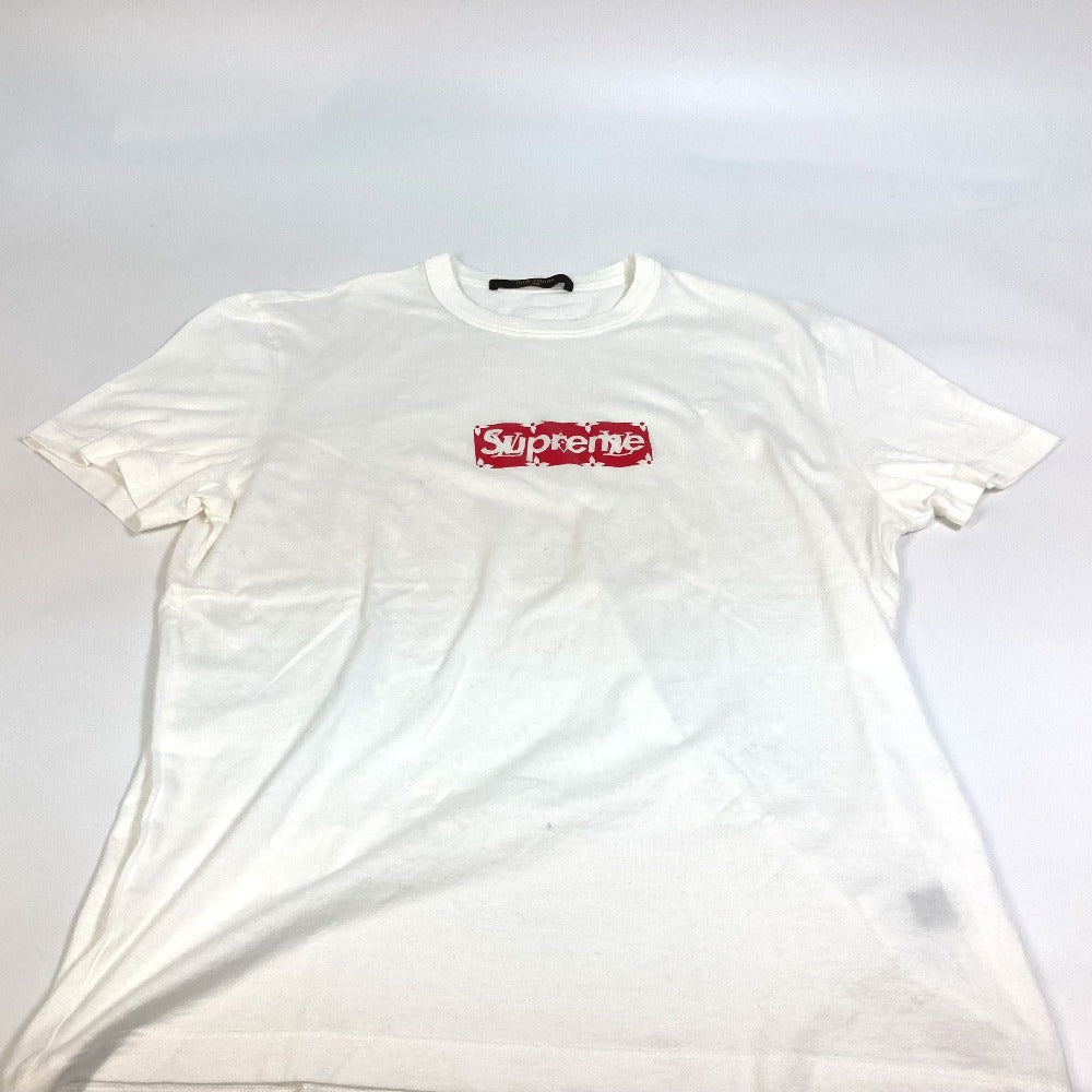 LOUIS VUITTON アパレル LOUIS VUITTON SUPREME シュプリーム ボックスロゴ トップス 半袖Ｔシャツ コットン メンズ - brandshop-reference