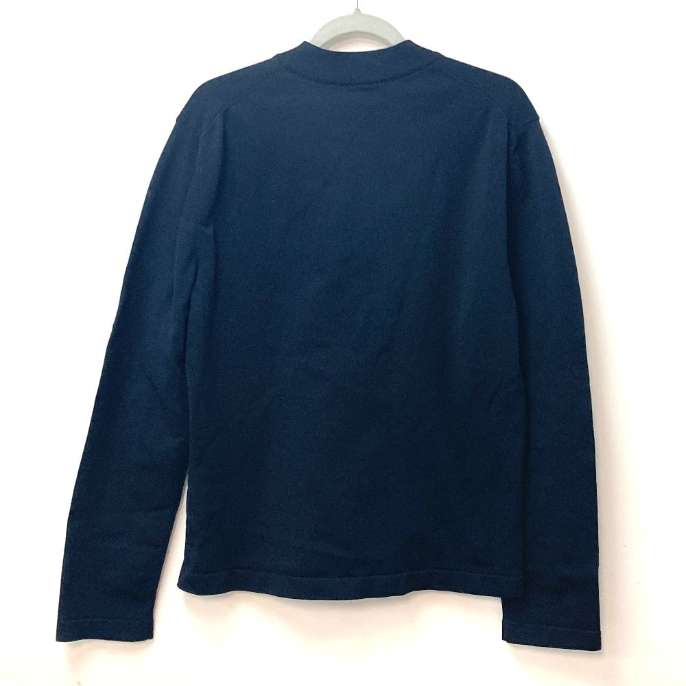 LOUIS VUITTON ヴァージルアブロー トップス 長袖 トレーナー プリンテッドインタルシアグローブモックネック トレーナー ポリアミド メンズ ブラック - brandshop-reference