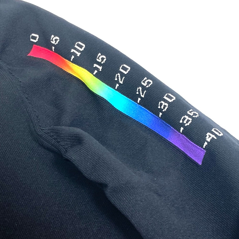 LOUIS VUITTON ヴァージルアブロー トップス 長袖 トレーナー プリンテッドインタルシアグローブモックネック トレーナー ポリアミド メンズ ブラック - brandshop-reference