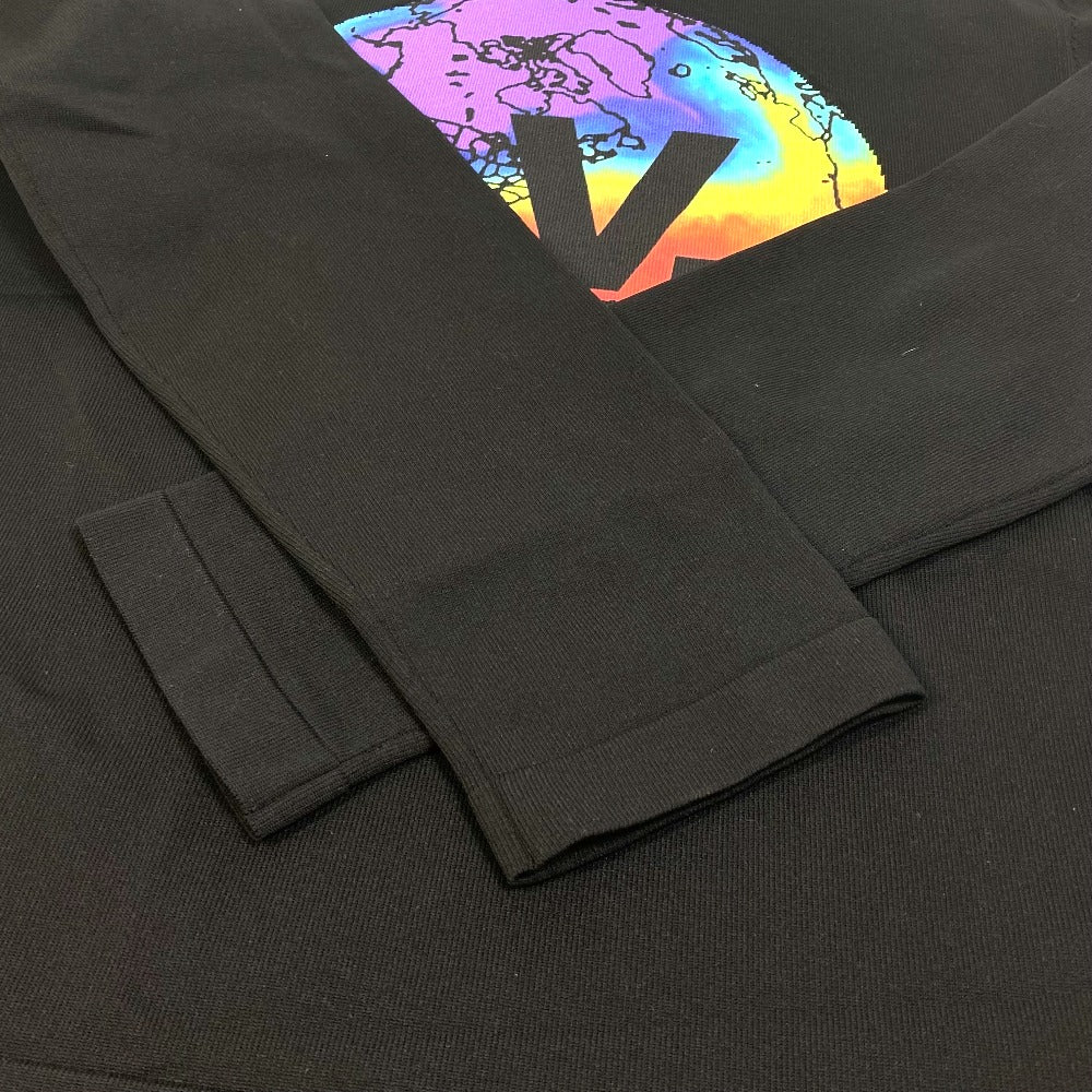 LOUIS VUITTON ヴァージルアブロー トップス 長袖 トレーナー プリンテッドインタルシアグローブモックネック トレーナー ポリアミド メンズ ブラック - brandshop-reference