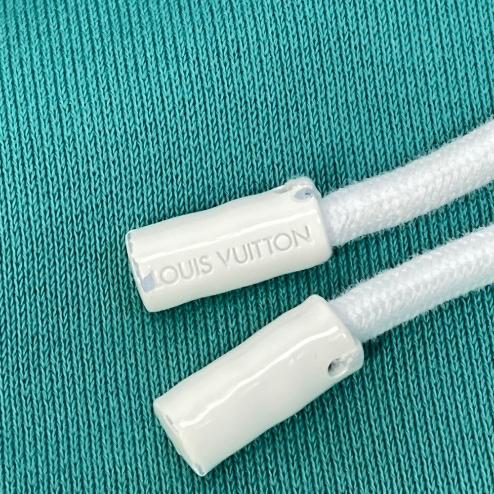 LOUIS VUITTON シグネチャー フーディー トップス 長袖 フード付き トレーナー アパレル パーカー コットン メンズ ブルー系 - brandshop-reference