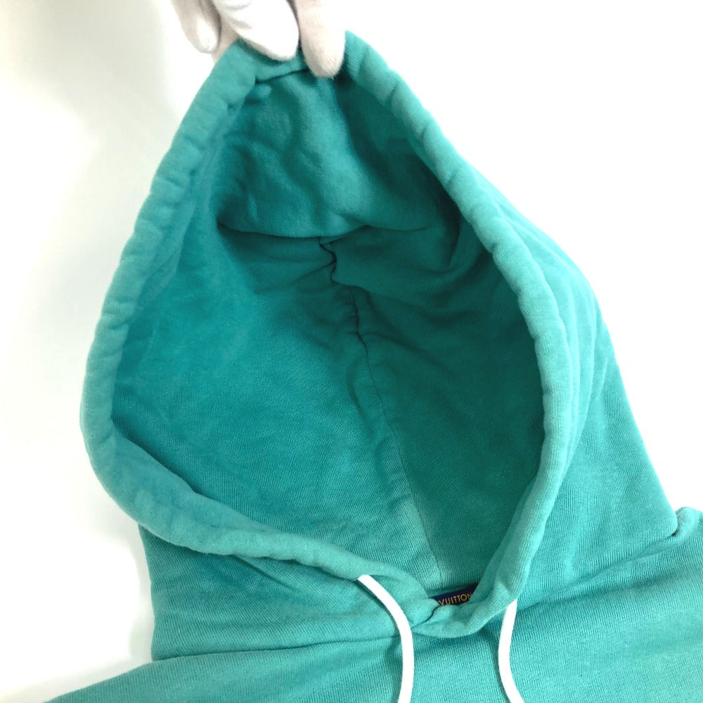 LOUIS VUITTON シグネチャー フーディー トップス 長袖 フード付き トレーナー アパレル パーカー コットン メンズ ブルー系 - brandshop-reference