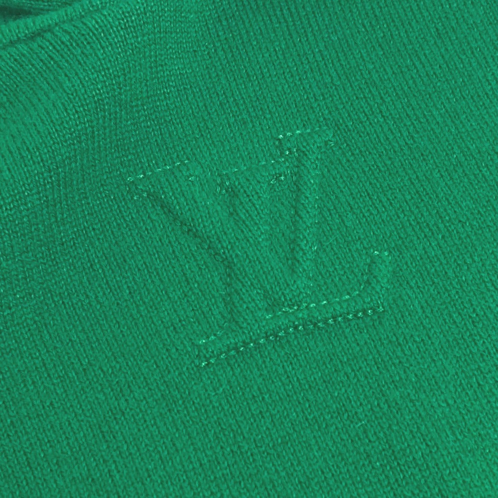 LOUIS VUITTON 1A9FQT LVSE LVエンボスフーディ セーター 長袖 アパレル セーター カシミヤ メンズ グリーン