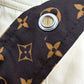 LOUIS VUITTON FKPX67 キュロット ベルト付き モノグラム チノパンツ コットン レディース ベージュ