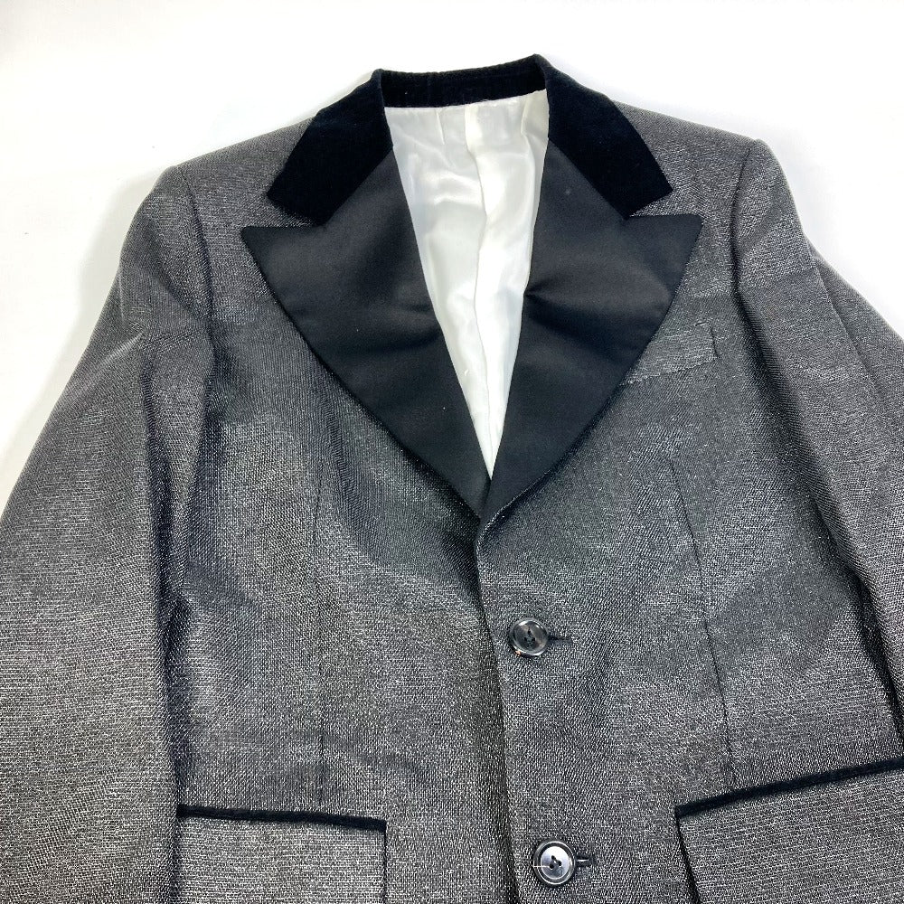 LOUIS VUITTON FLVE98 スリットスリーブ タキシード 長袖 アウター ジャケット ビスコース レディース ブラック - brandshop-reference