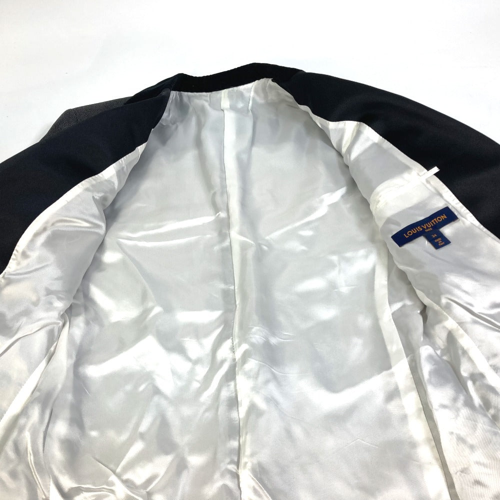 LOUIS VUITTON FLVE98 スリットスリーブ タキシード 長袖 アウター ジャケット ビスコース レディース ブラック - brandshop-reference