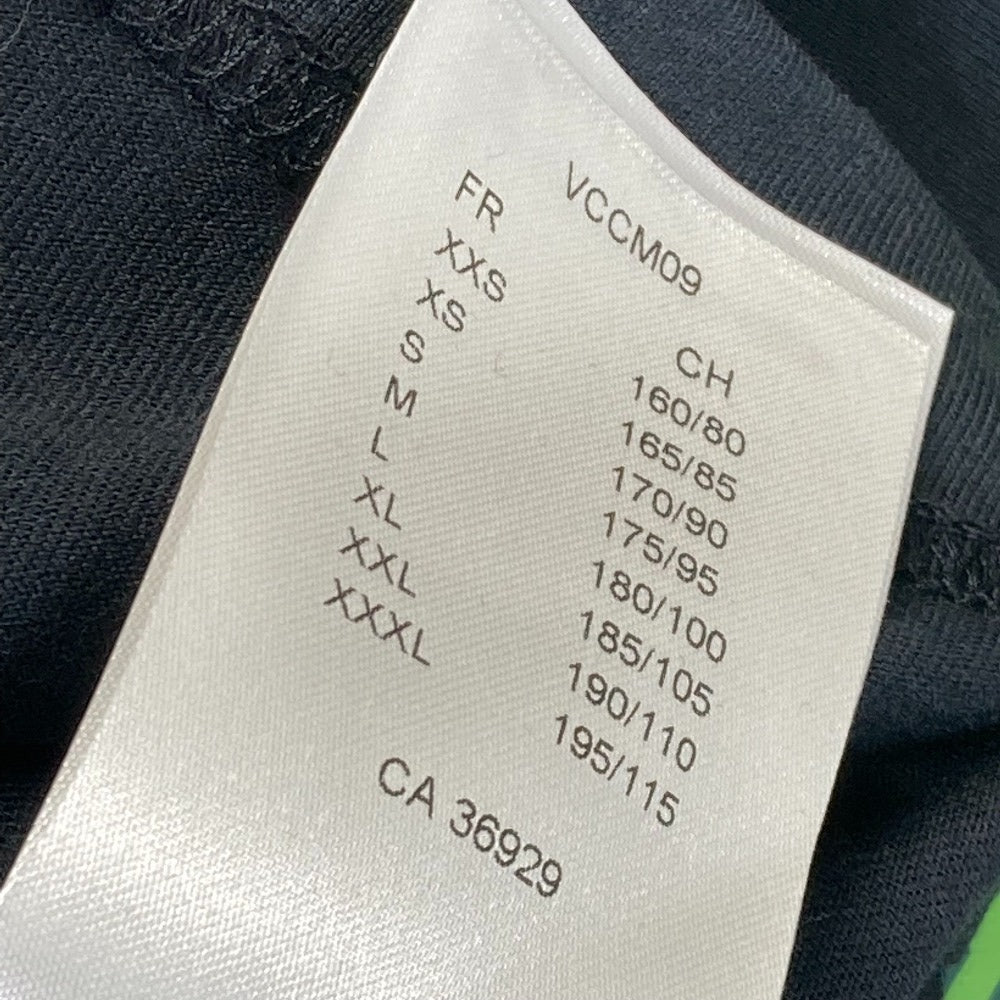 LOUIS VUITTON プリーテッド アパレル トップス RM221 半袖Ｔシャツ コットン メンズ ブラック