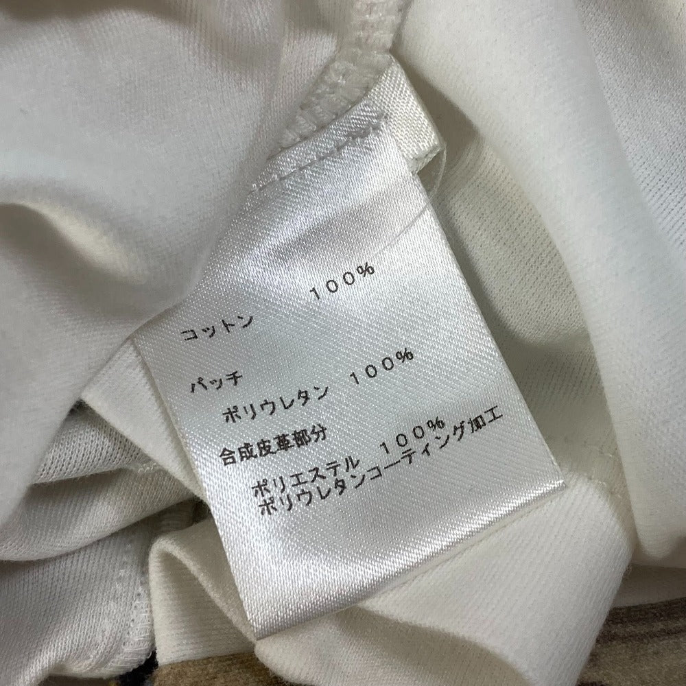 LOUIS VUITTON ロゴ アパレル トップス 丸首 半袖Ｔシャツ コットン レディース ホワイト - brandshop-reference