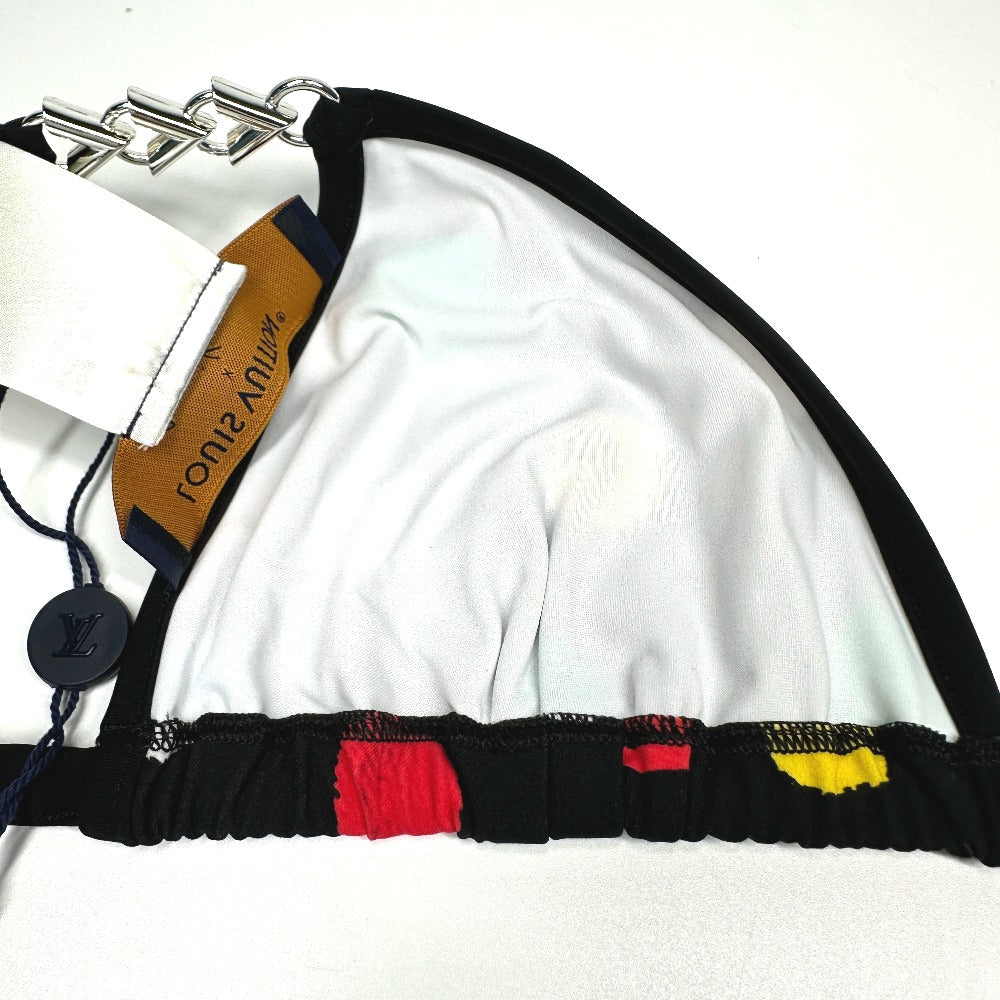LOUIS VUITTON 1AB820＆1AB81S 草間彌生 スィムウェア LV × YK ペインティッド ドット ビキニ 上下セット RW231 水着 ポリアミド レディース マルチカラー
