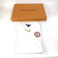 LOUIS VUITTON ワッペン レインボーパッチ アパレル トップス RW222W 半袖Ｔシャツ コットン レディース ホワイト