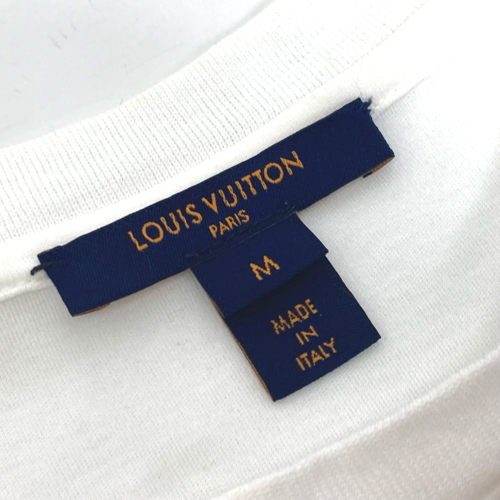 LOUIS VUITTON ワッペン レインボーパッチ アパレル トップス RW222W 半袖Ｔシャツ コットン レディース ホワイト