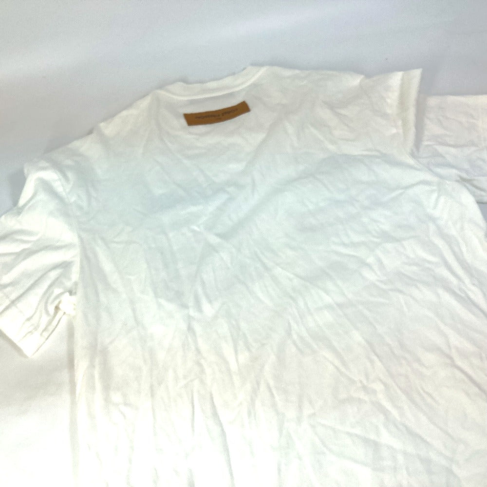 LOUIS VUITTON 1ABJ28 ハイブリッドコットンＴシャツ アパレル トップス RM232 半袖Ｔシャツ コットン メンズ ホワイト