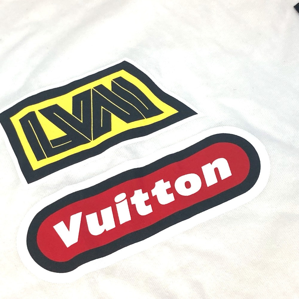LOUIS VUITTON 1ABJ28 ハイブリッドコットンＴシャツ アパレル トップス RM232 半袖Ｔシャツ コットン メンズ ホワイト