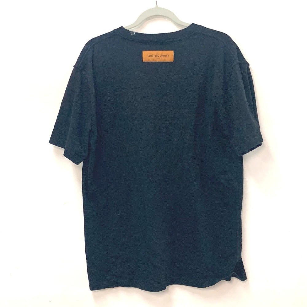 LOUIS VUITTON LVスプレッドエンブロイダリー アパレル トップス RW222M 半袖Ｔシャツ コットン メンズ ブラック