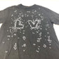 LOUIS VUITTON LVスプレッドエンブロイダリー アパレル トップス RW222M 半袖Ｔシャツ コットン メンズ ブラック