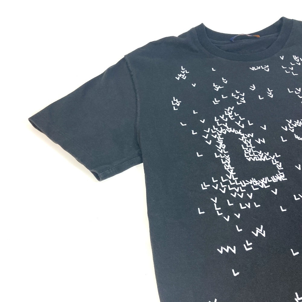 LOUIS VUITTON LVスプレッドエンブロイダリー アパレル トップス RW222M 半袖Ｔシャツ コットン メンズ ブラック