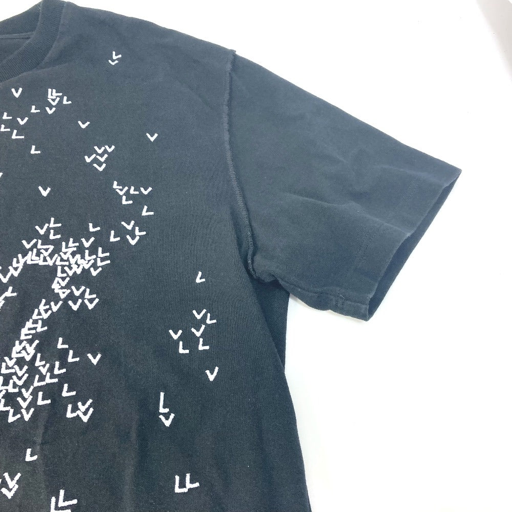 LOUIS VUITTON LVスプレッドエンブロイダリー アパレル トップス RW222M 半袖Ｔシャツ コットン メンズ ブラック