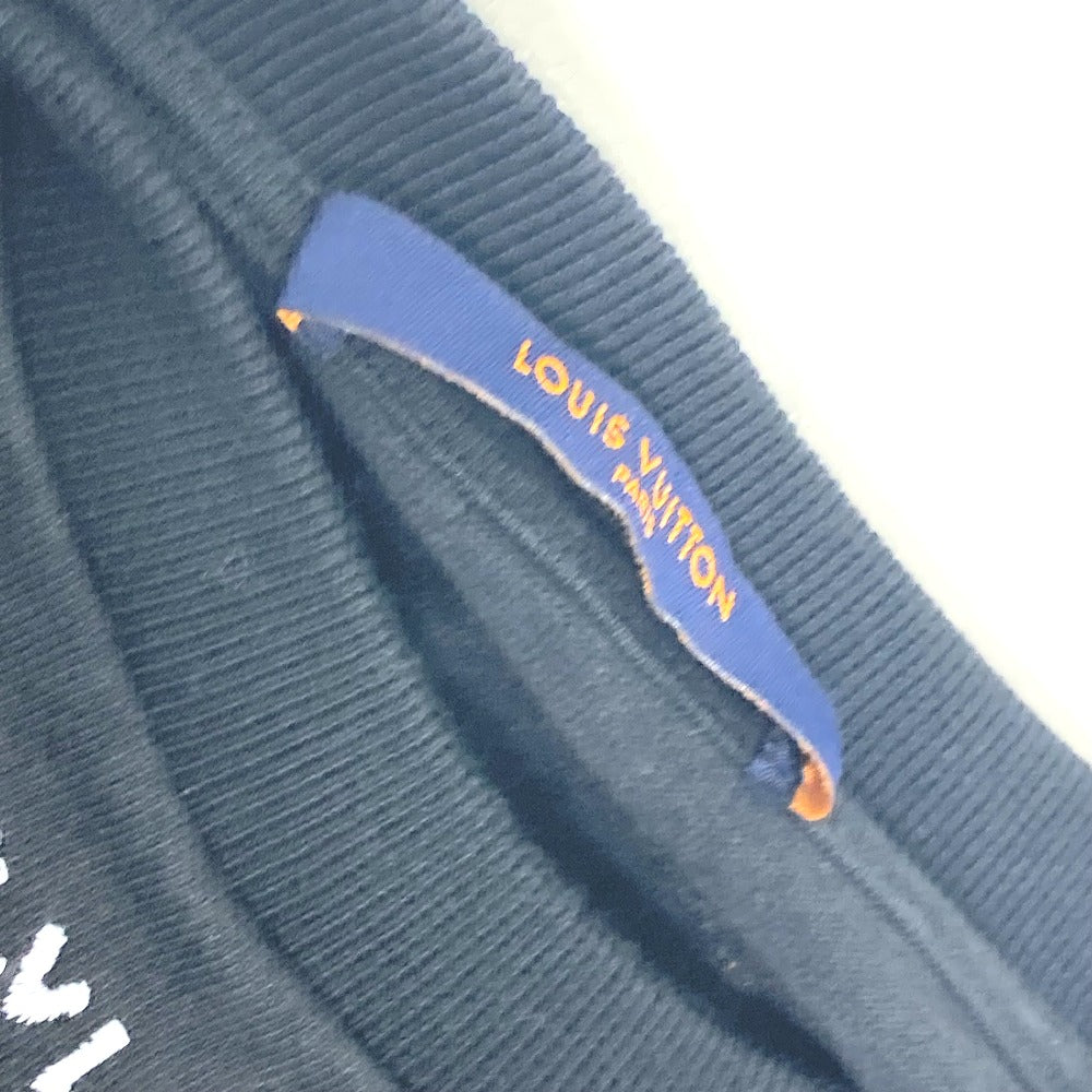 LOUIS VUITTON LVスプレッドエンブロイダリー アパレル トップス RW222M 半袖Ｔシャツ コットン メンズ ブラック
