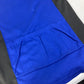 LOUIS VUITTON Virgil Abloh mesh logo zip-up top, short-sleeved cotton shirt, blue, for men