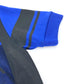 LOUIS VUITTON Virgil Abloh mesh logo zip-up top, short-sleeved cotton shirt, blue, for men