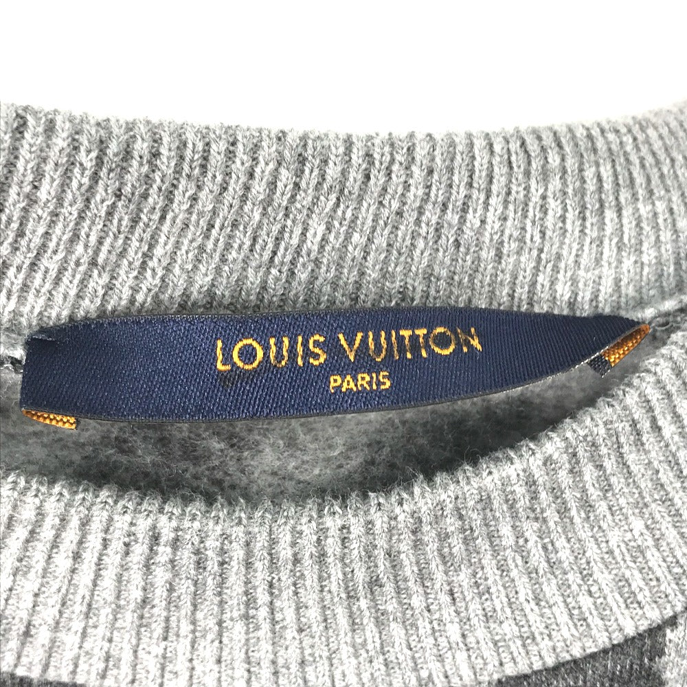 LOUIS VUITTON NBA ジャカード スウェット ニット トップス アパレル 長袖 RM211M セーター コットン メンズ