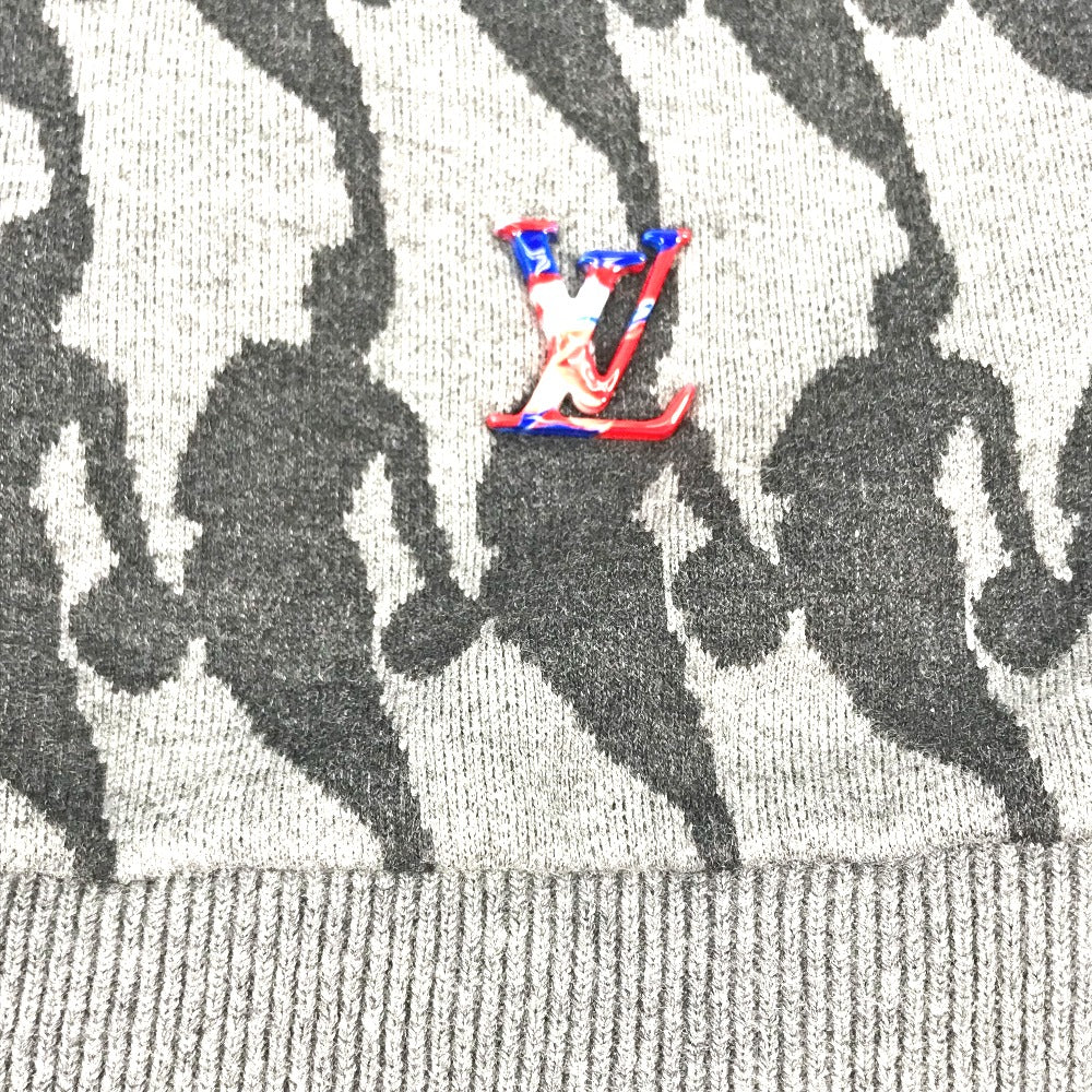 LOUIS VUITTON NBA Jacquard Sweat Knit Tops Apparel Long Sleeve
