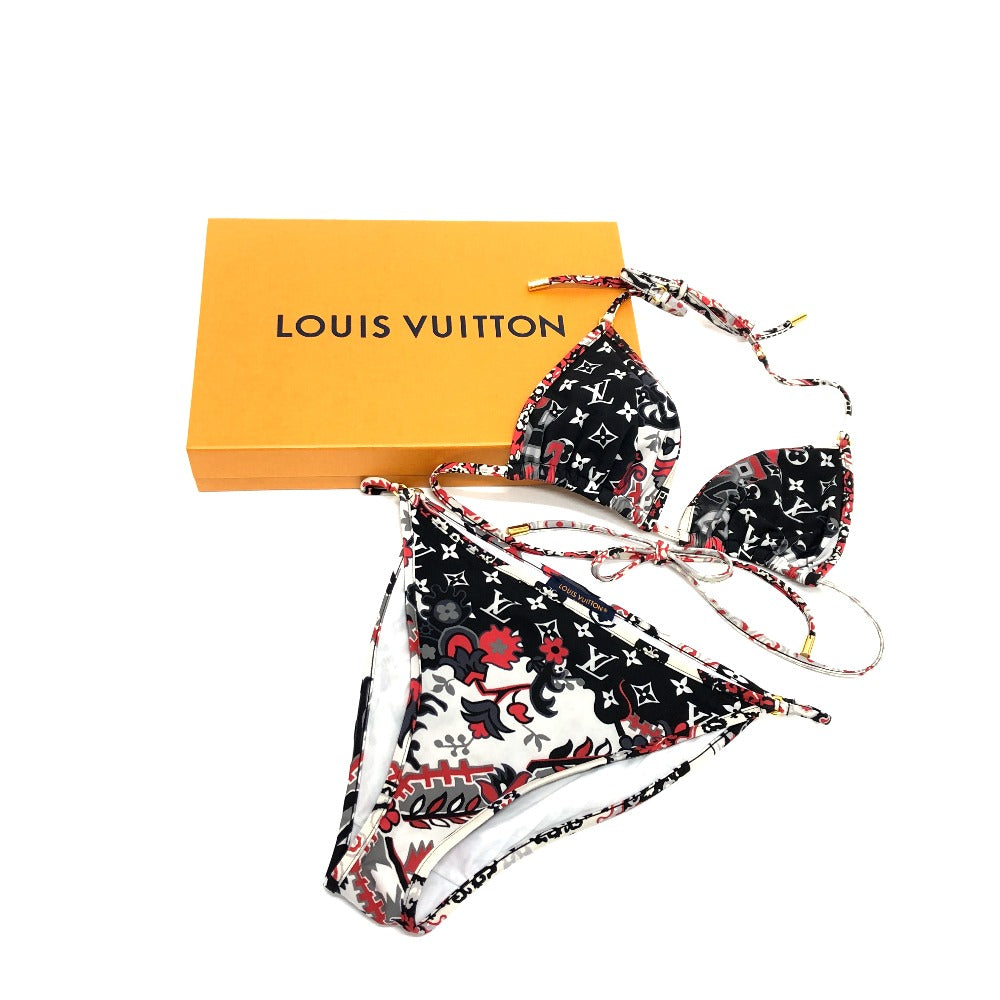 LOUIS VUITTON バンダナプリントビキニ  トップ&ボトムスセット  スイムウェア RW231W 水着 ナイロン レディース - brandshop-reference