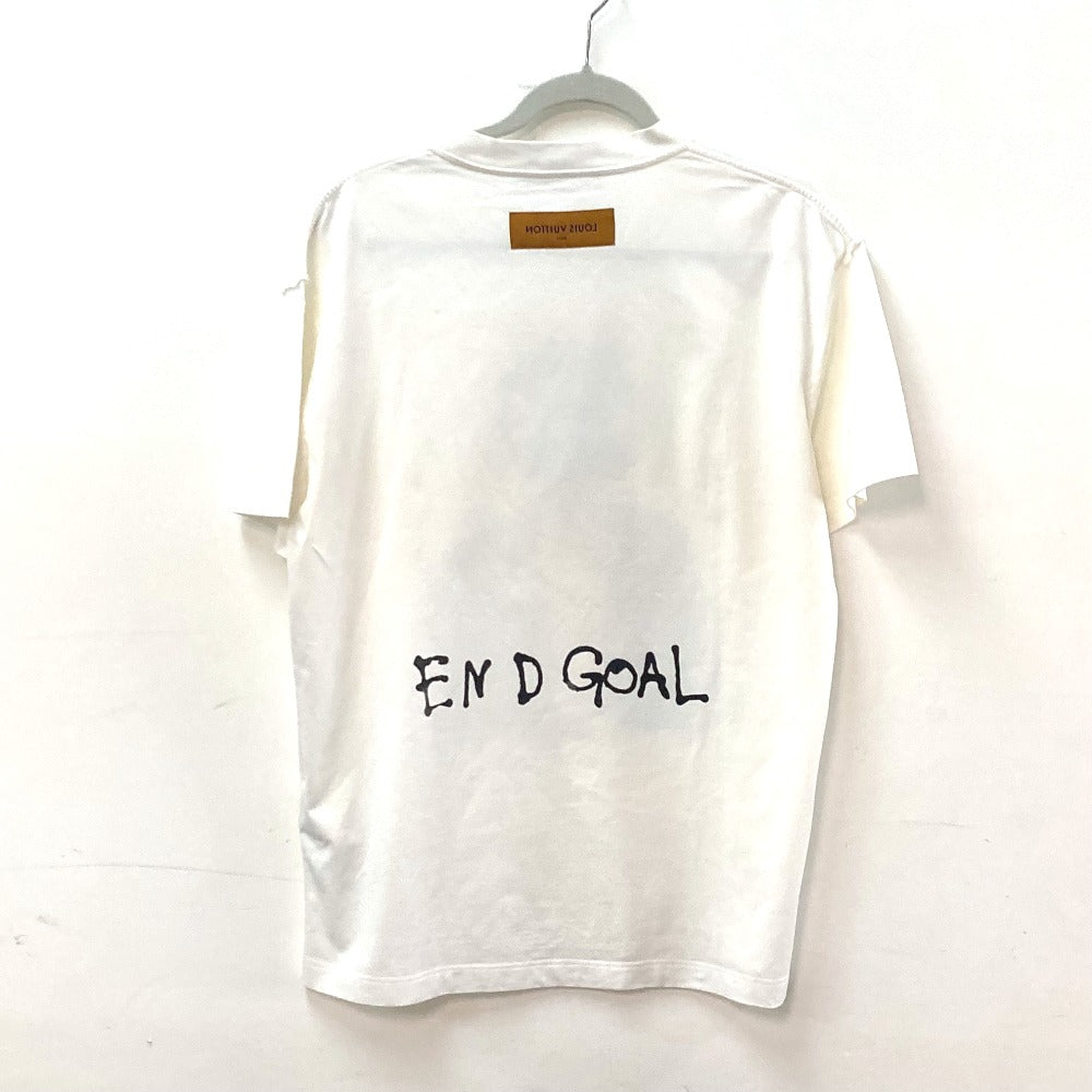 LOUIS VUITTON トップス アパレル 半袖 ネオンワーキングマン Tシャツ END GOAL RM212 半袖Ｔシャツ コットンリネン メンズ