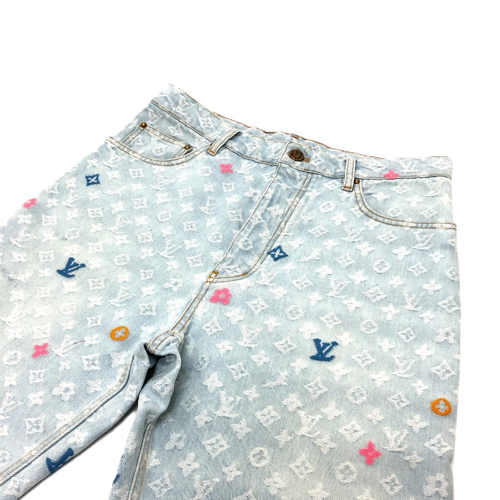 LOUIS VUITTON 1AFRXR Tyler the Creator x Louis Vuitton Monogram Denim pants Denim blue Used