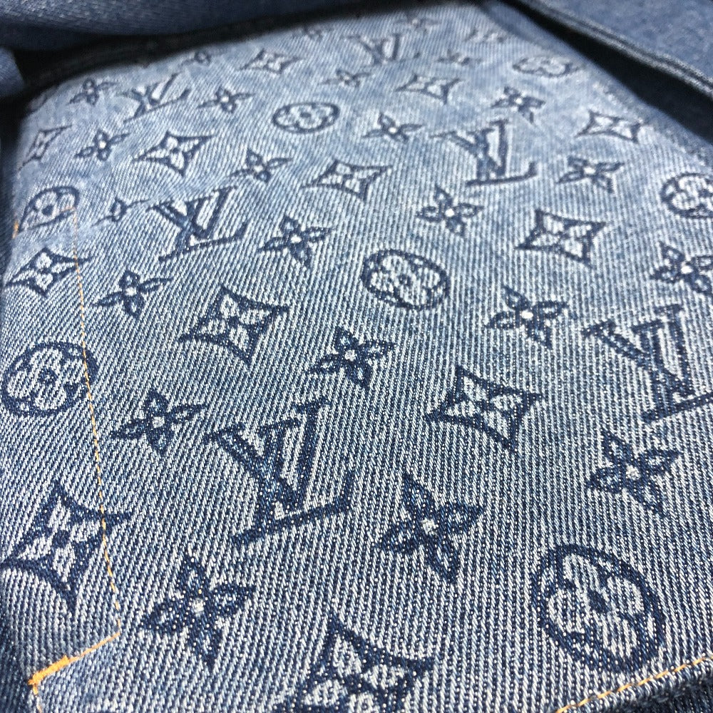 LOUIS VUITTON RM231M SU0 HOB11E 23SS モノグラムパデットデニム アウター アパレル ジャケット デニム メンズ ブルー - brandshop-reference