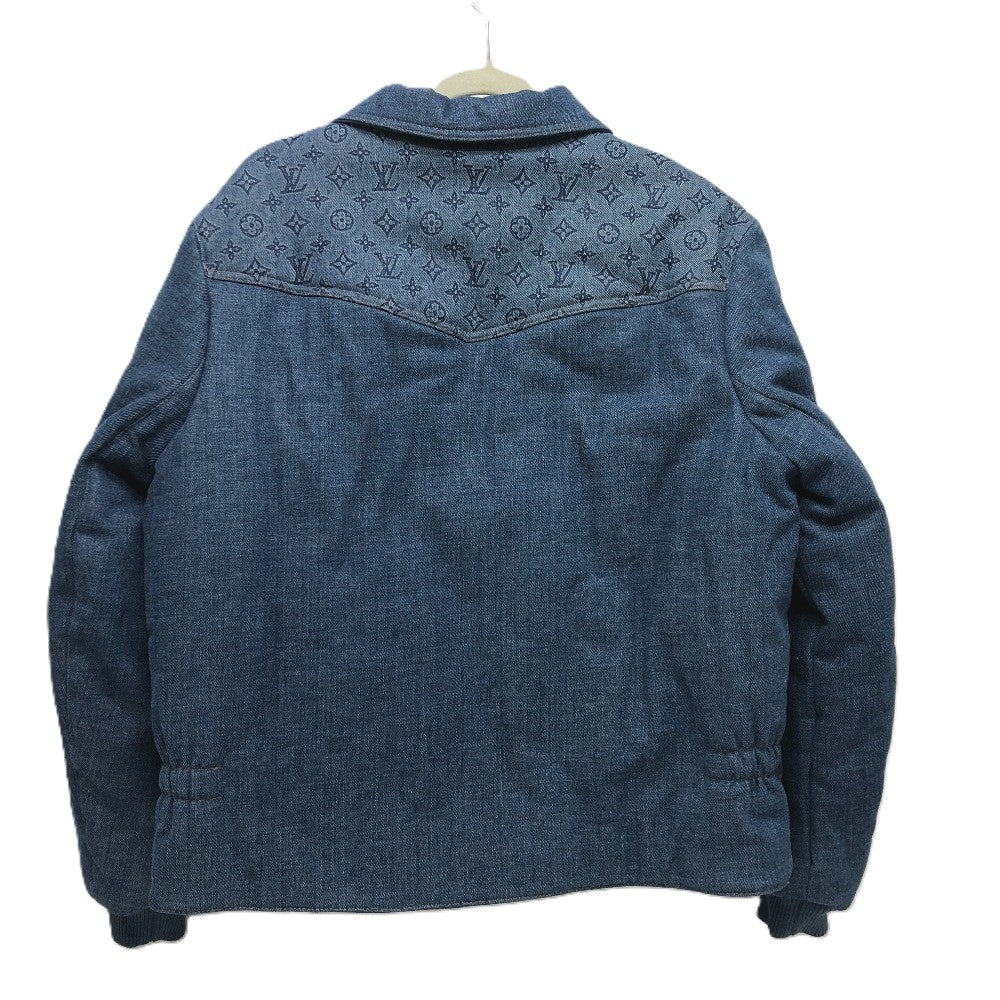 LOUIS VUITTON RM231M SU0 HOB11E 23SS モノグラムパデットデニム アウター アパレル ジャケット デニム メンズ ブルー - brandshop-reference