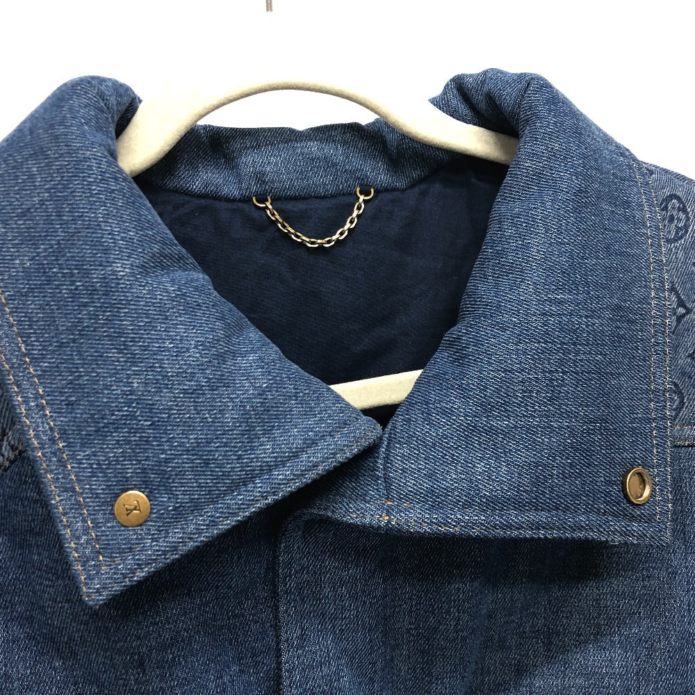 LOUIS VUITTON RM231M SU0 HOB11E 23SS モノグラムパデットデニム アウター アパレル ジャケット デニム メンズ ブルー - brandshop-reference
