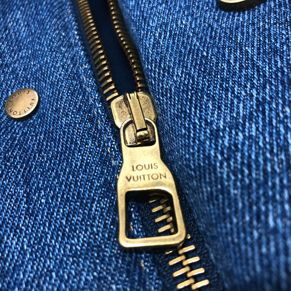 LOUIS VUITTON RM231M SU0 HOB11E 23SS モノグラムパデットデニム アウター アパレル ジャケット デニム メンズ ブルー - brandshop-reference