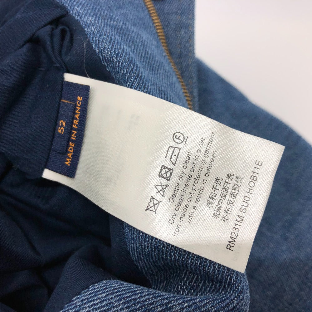 LOUIS VUITTON RM231M SU0 HOB11E 23SS モノグラムパデットデニム アウター アパレル ジャケット デニム メンズ ブルー - brandshop-reference