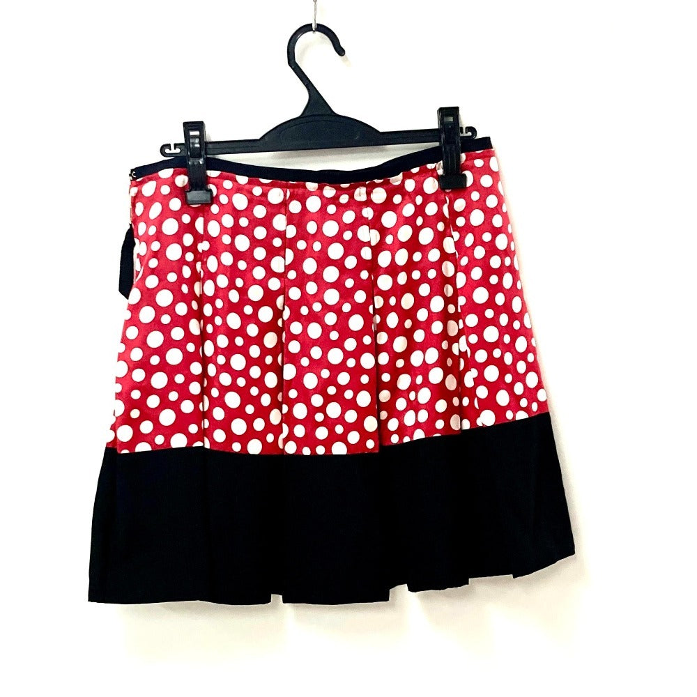 LOUIS VUITTON 草間彌生コラボ ドット 水玉 プリーツスカート ボトムス アパレル スカート シルク レディース レッド - brandshop-reference