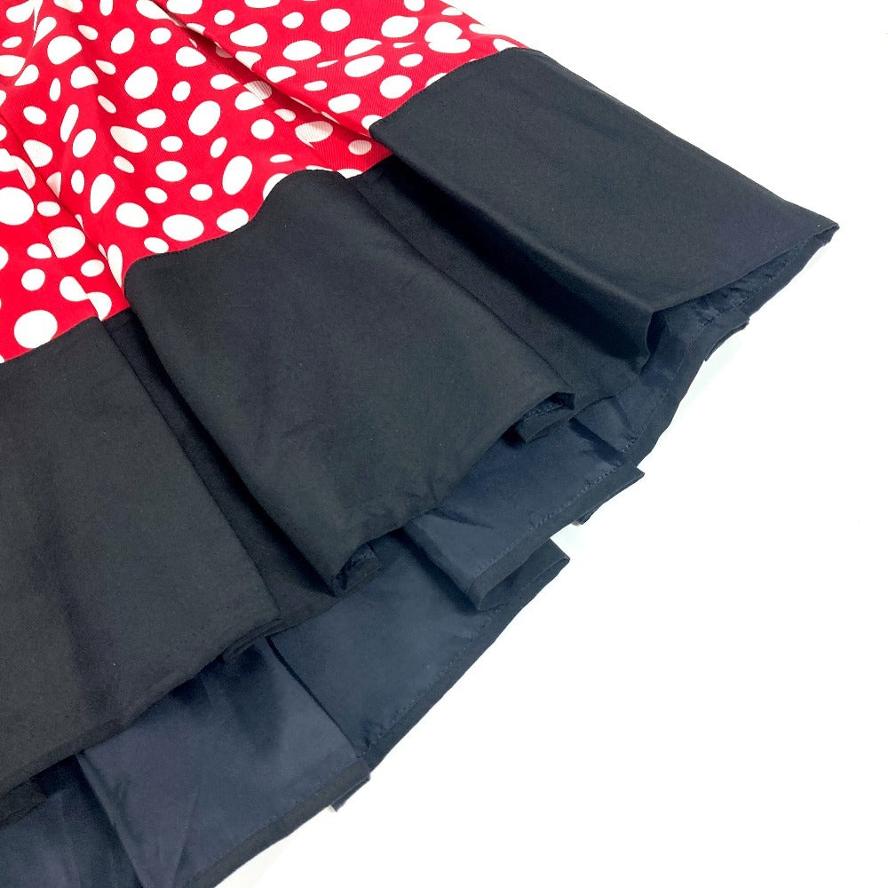 LOUIS VUITTON 草間彌生コラボ ドット 水玉 プリーツスカート ボトムス アパレル スカート シルク レディース レッド - brandshop-reference