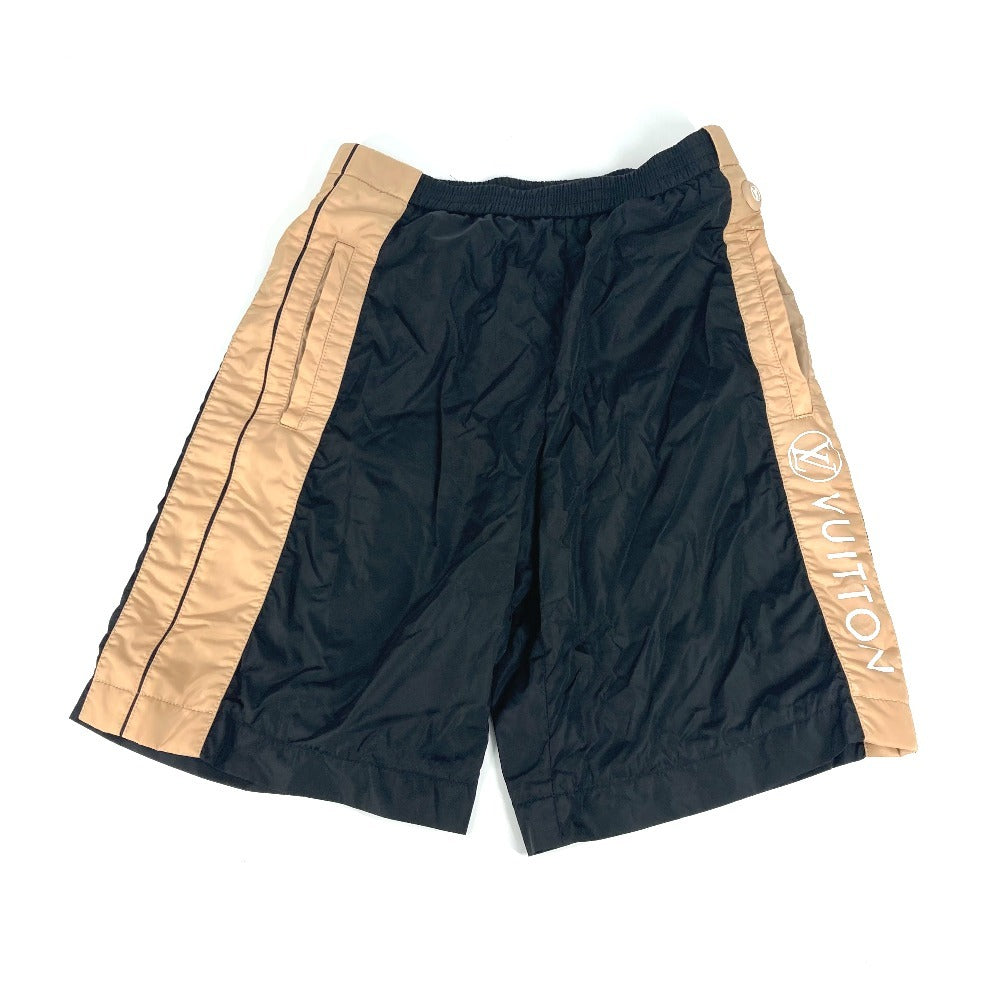 LOUIS VUITTON ロゴ ショートパンツ ハーフパンツ バイカラー RW212W パンツ ナイロン レディース ブラック - brandshop-reference